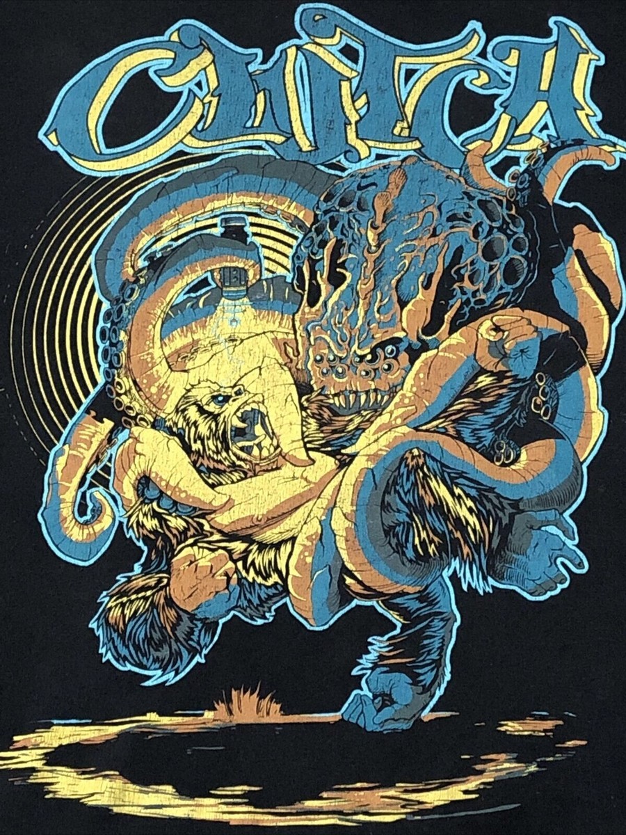 Clutch Band Unisex Cotton Classic All Size S 5XL T Shirt ZL765