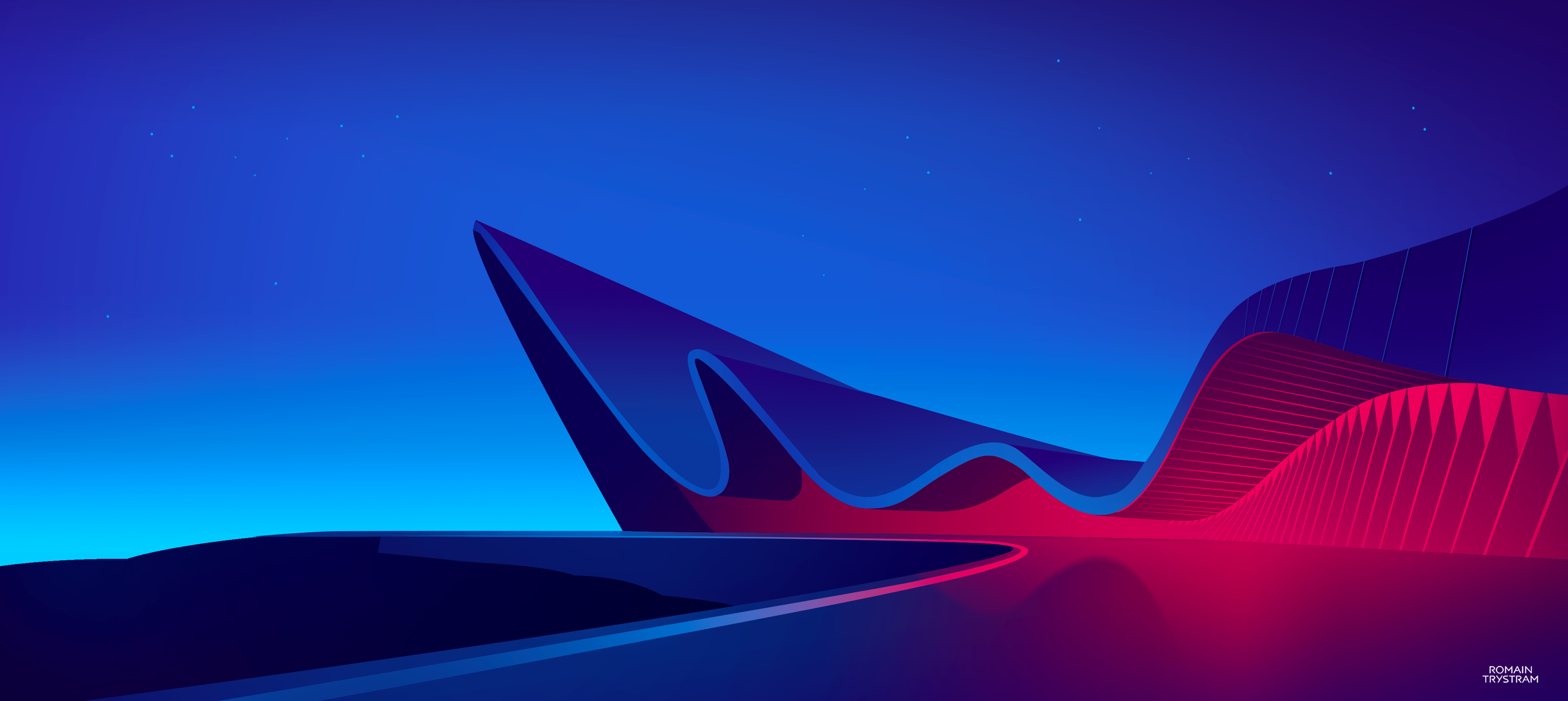 Waves Digital Art 4k Wallpaper, 1440x900 Resolution HD 4k Wallpaper Image, Background, Photos and Picture