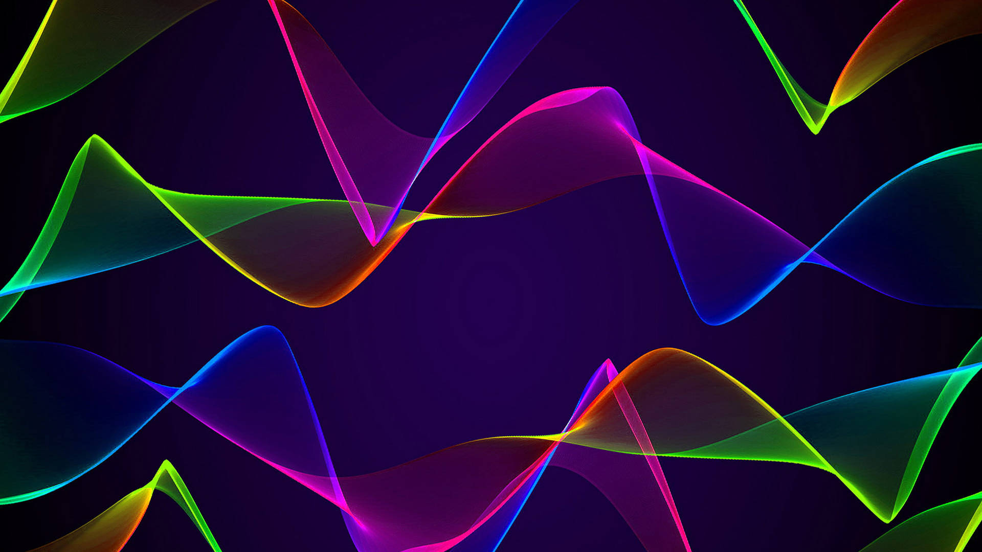 Download Digital Spectrum Wave Lines Wallpaper