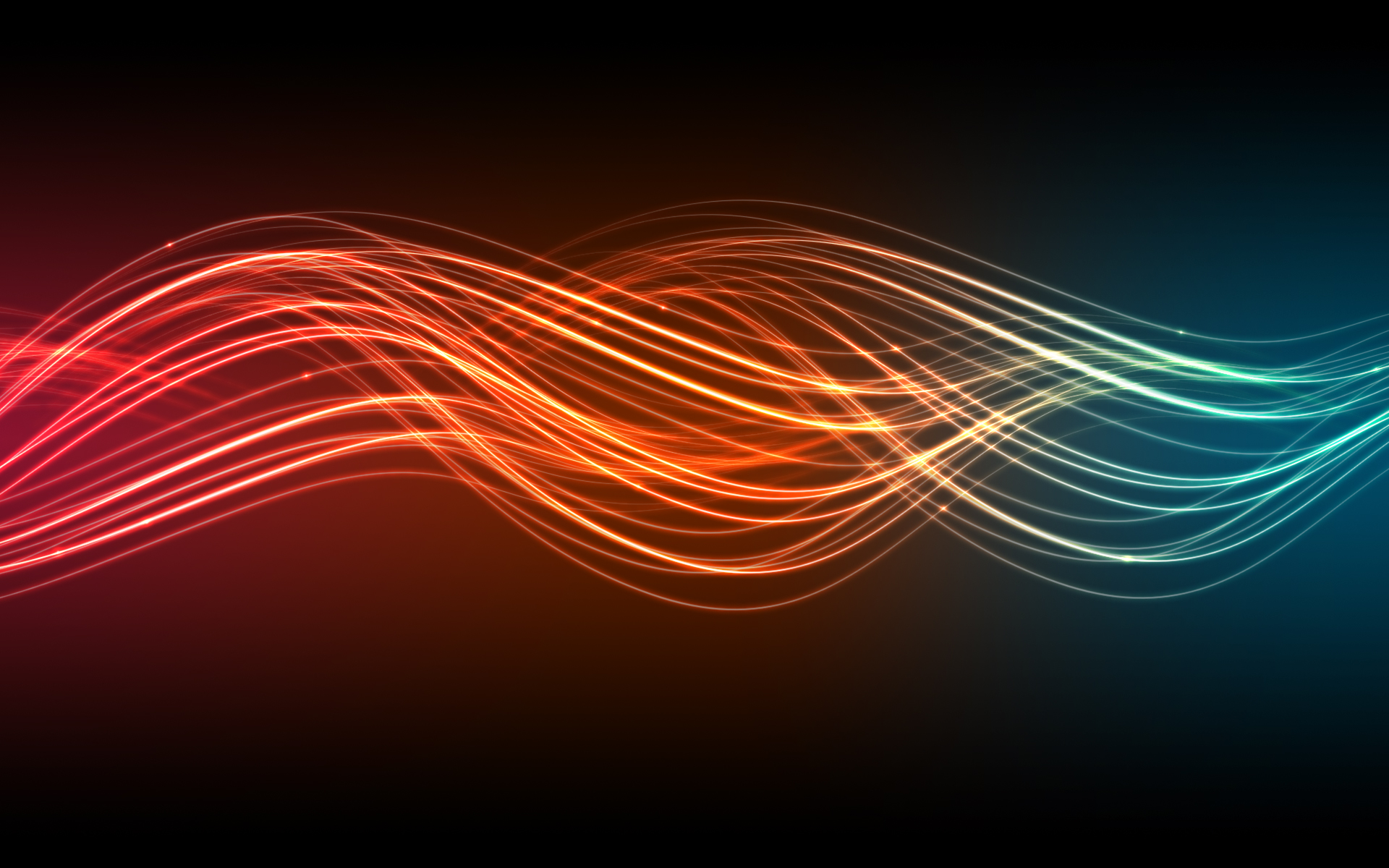 Digital Waves Wallpaperx1200