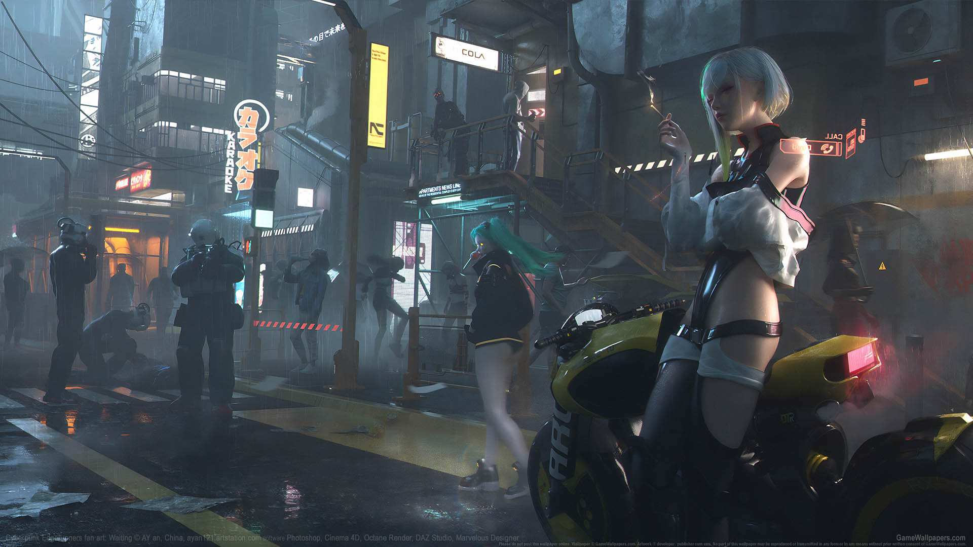 Cyberpunk: Edgerunners Wallpaper, HD Cyberpunk: Edgerunners Background on WallpaperBat
