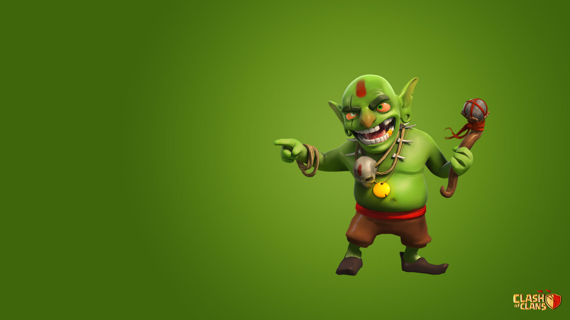 Clash of Clans Goblin HD Wallpaper
