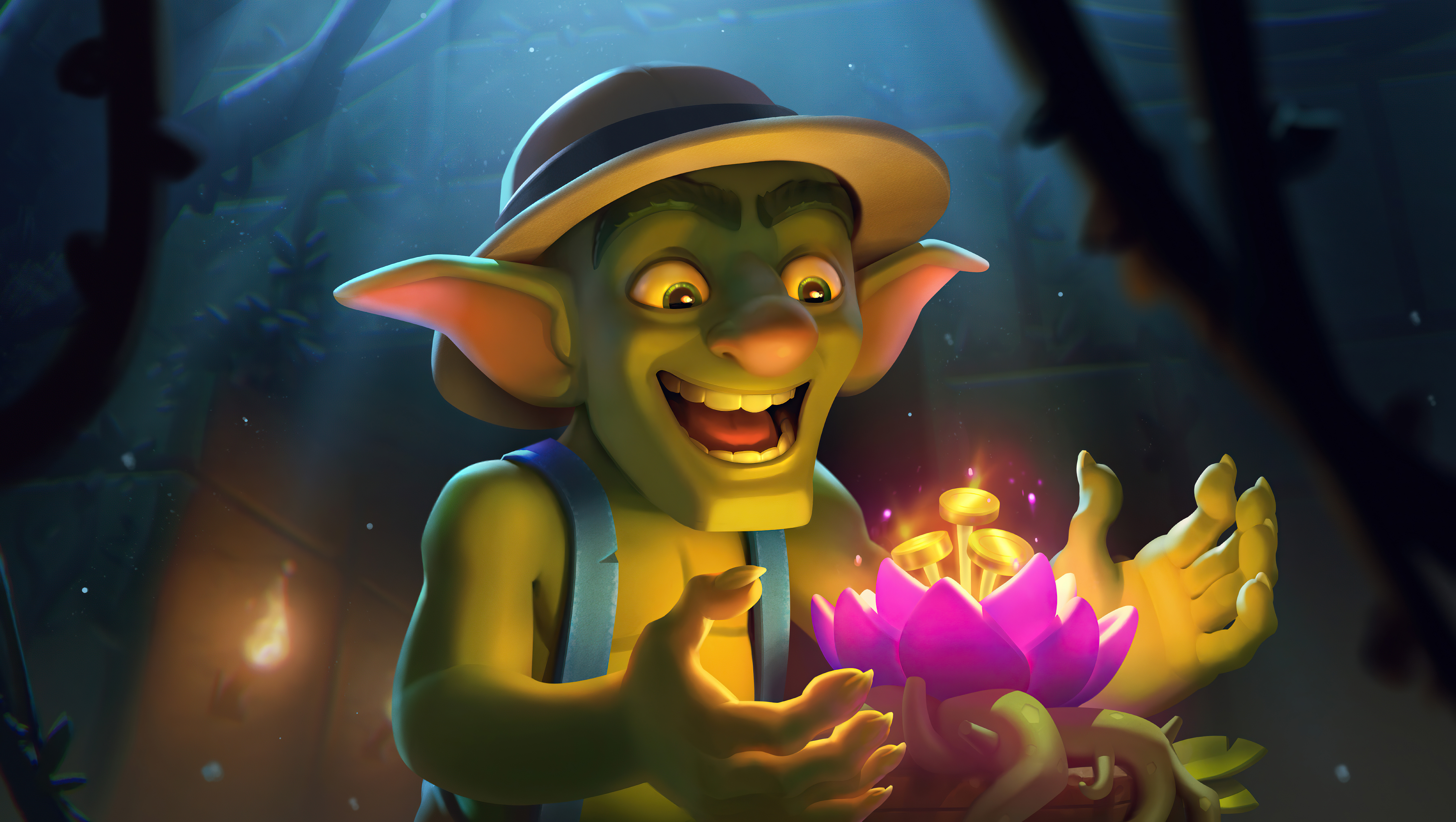 Goblin Clash Royale Illustrations 5k Wallpaper, HD Games Wallpaper, 4k Wallpaper, Image, Background, Photos and Picture