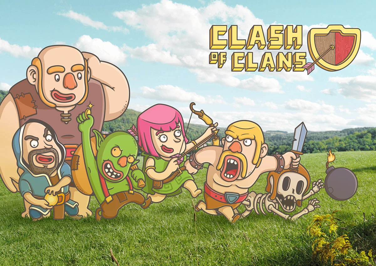 Clash of Clans - Behance