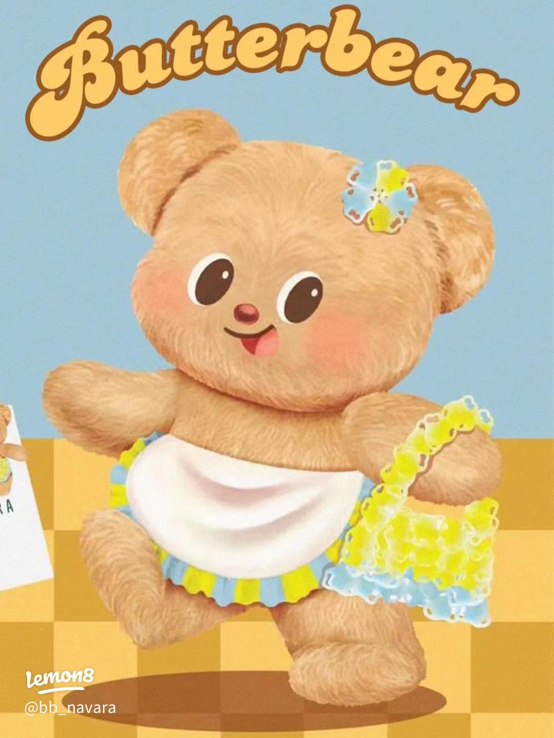 แจก Wallpaper Butterbear น่ารัก ๆ