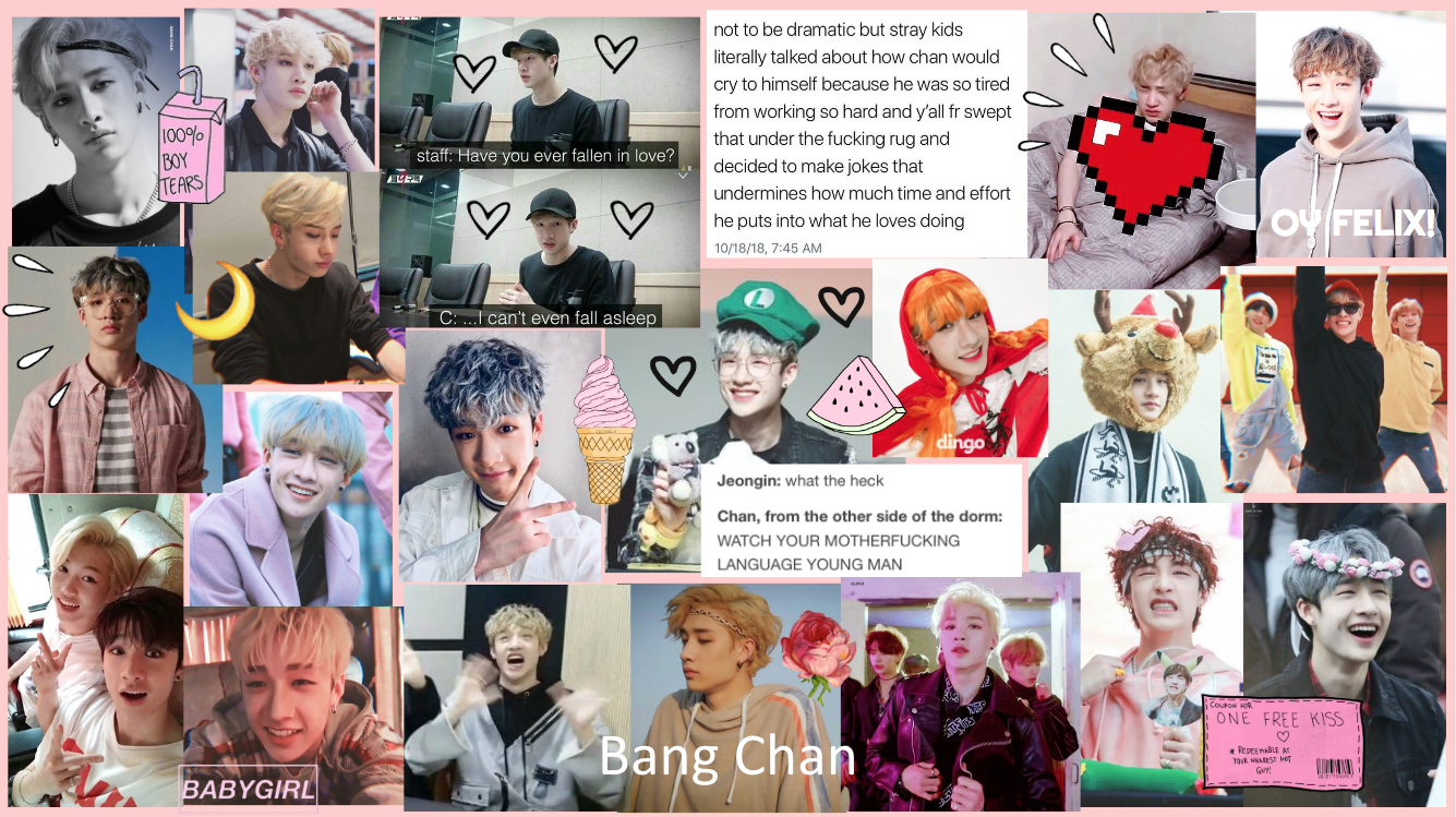 Bang Chan 방찬 Stray Kids Collage