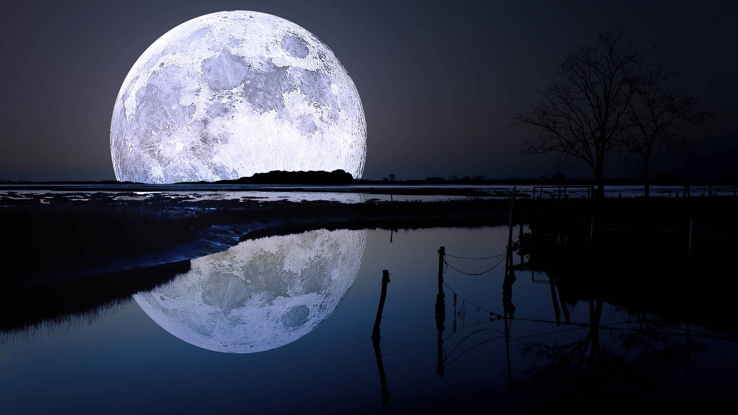 Moon Wallpaper HD / Desktop and Mobile Background