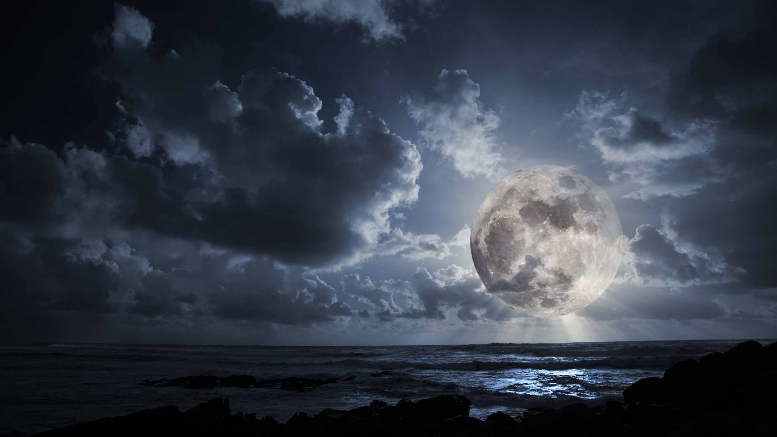 Fantastic Moon MacBook Air Wallpaper Download