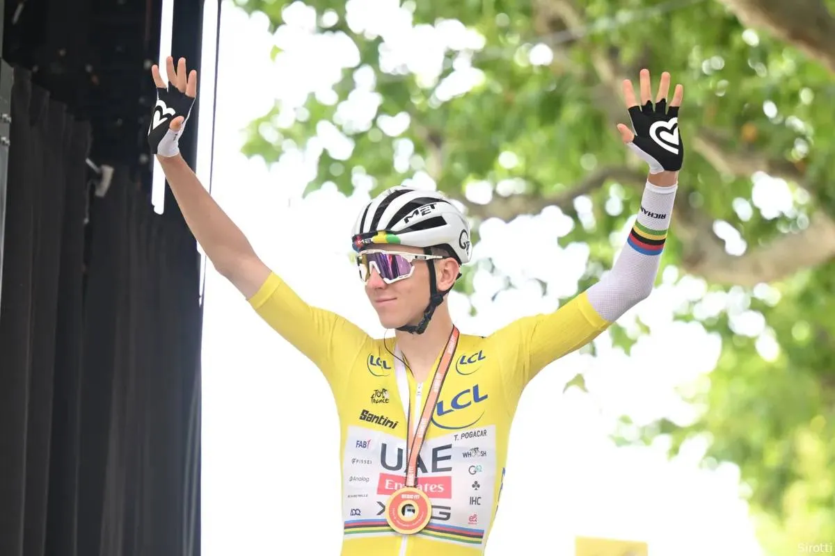 Classifications Tour de France 2025. Fourth GC and polka dot jersey for Pogacar, but white and green go to others