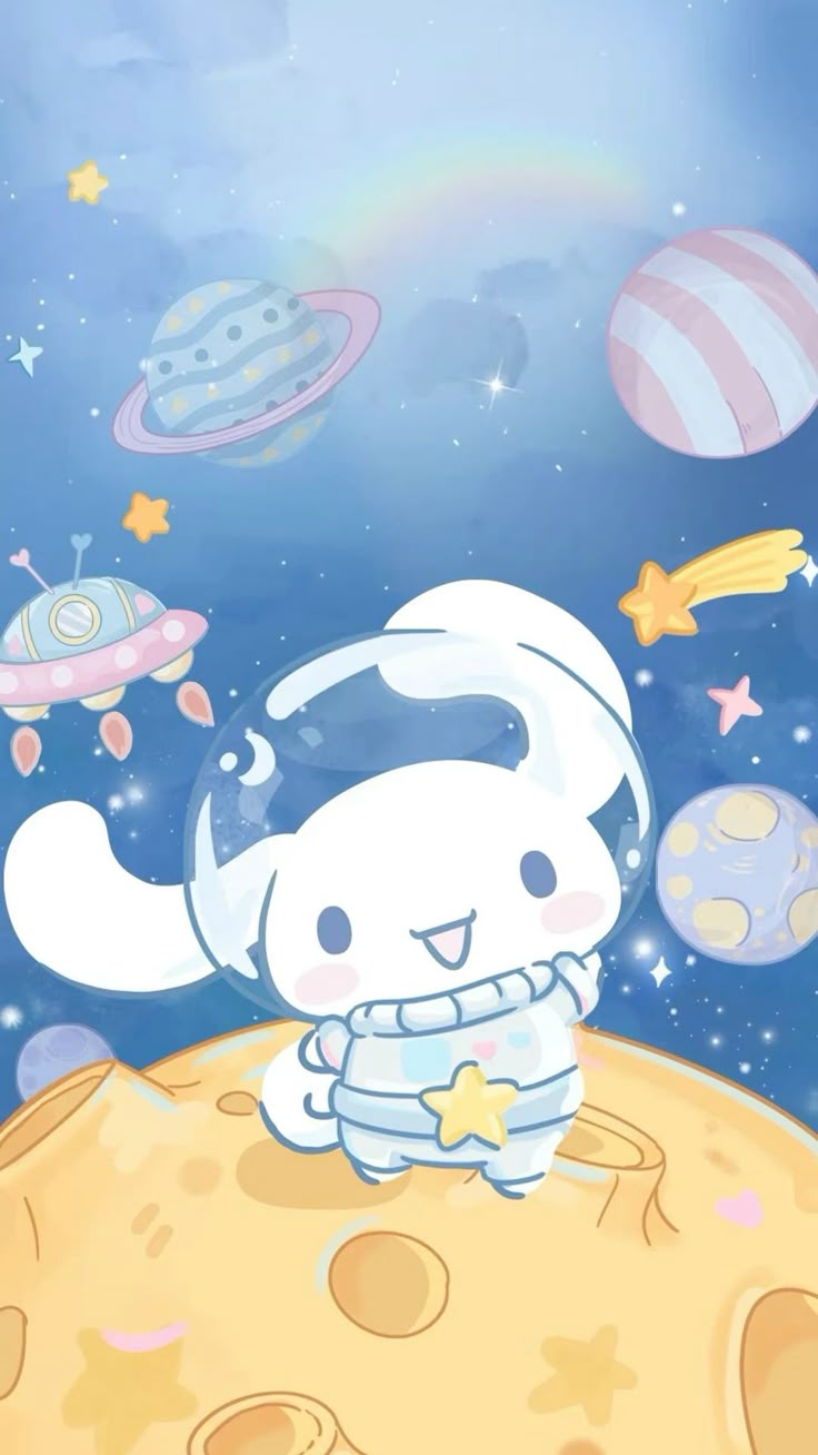 Cinnamoroll sea wallpaper