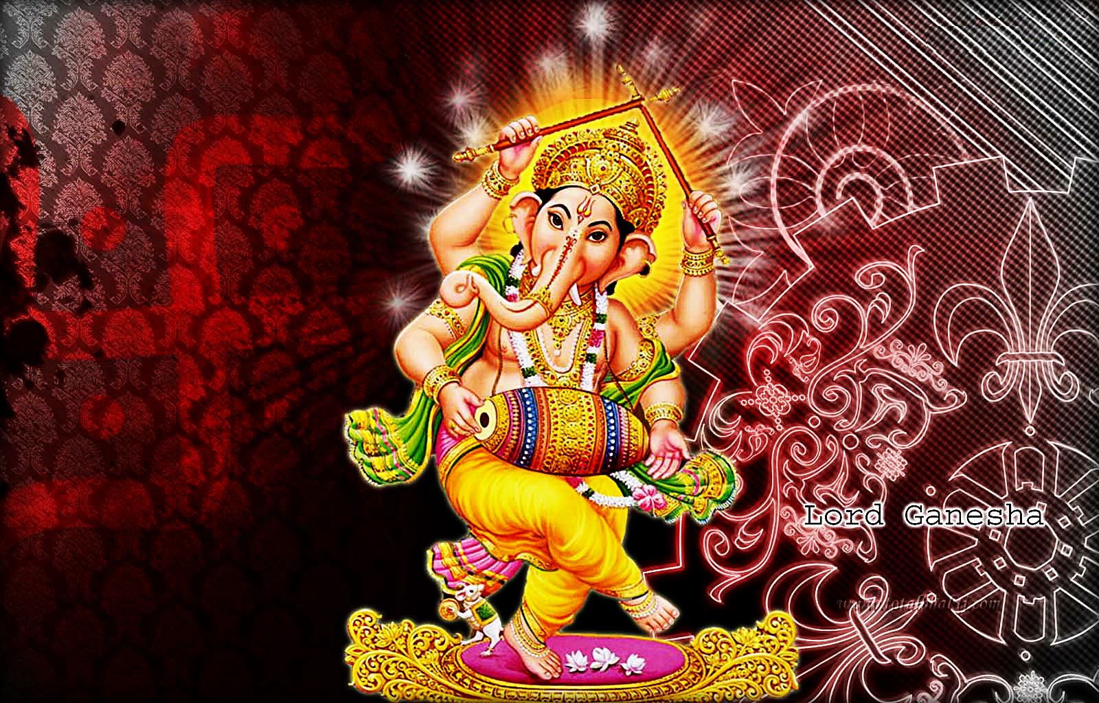 Khushi For Life: Famous HD Wallpaper of Ganesha, Ganapati Bapa