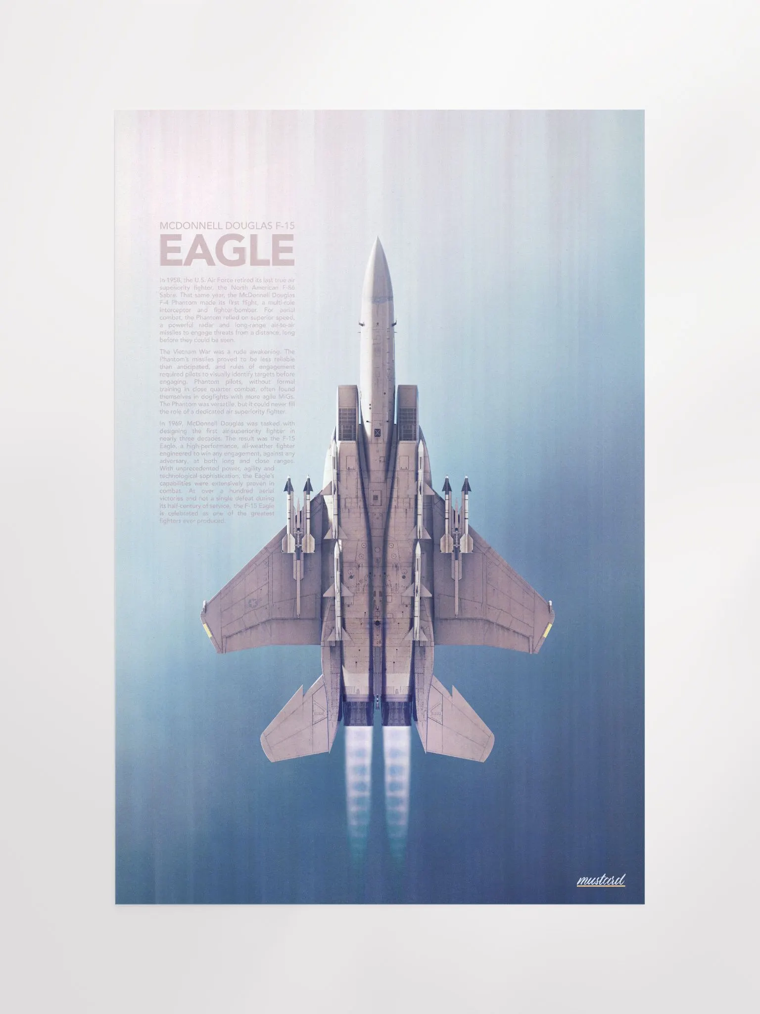 F 15 Eagle Poster