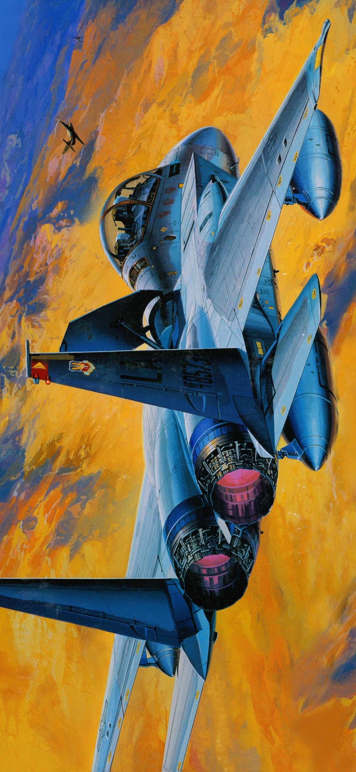 F 15 / マクドネル・ダグラス社 / ボーイング社 / イーグル / McDonnell Douglas F 15 Eagle Ultraの1170 X 2532 / スマホ壁紙. 壁紙キングダム