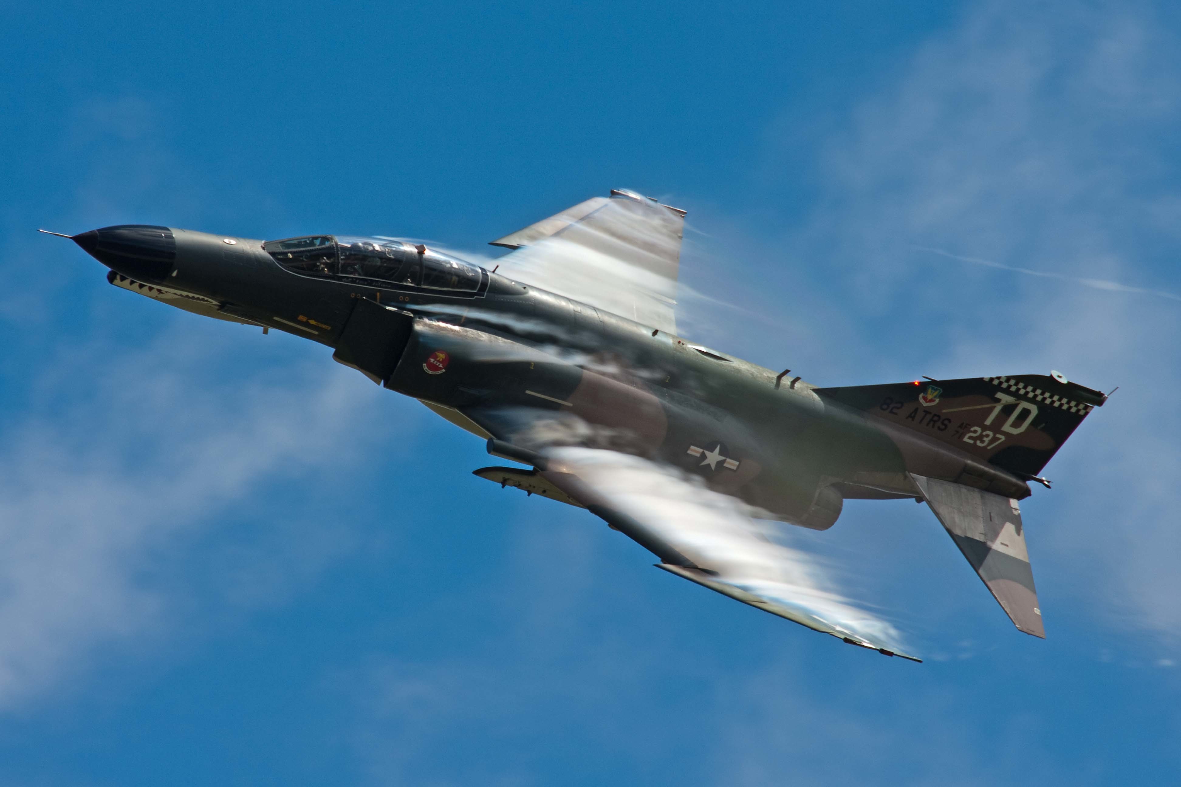 Wallpaper The Sky, Flight, Fighter, F 4, Multipurpose, Phantom II, Interceptor, McDonnell Douglas For Mobile And Desktop, Section авиация, Resolution 3888x2592