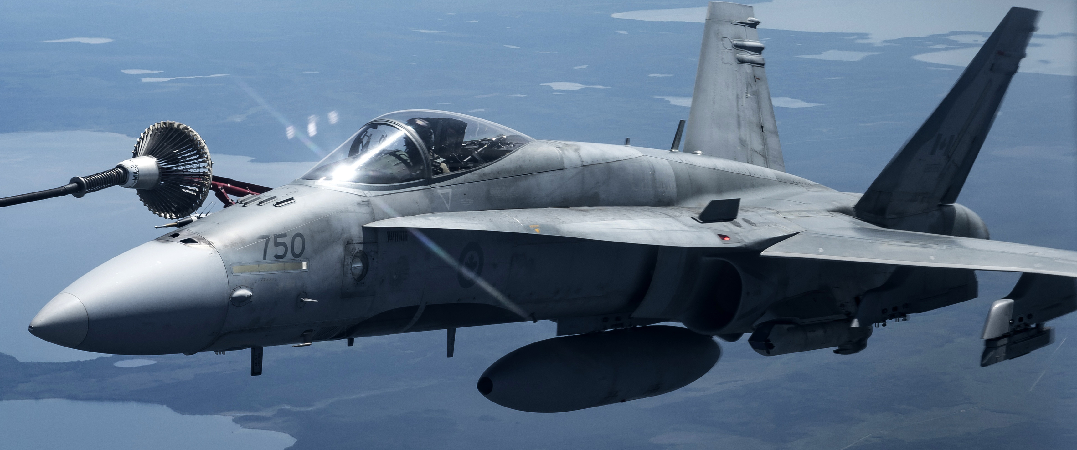 Download Mcdonnell Douglas Fa 18 Hornet Supersonic Attack Aircraft, McDonnell, Douglas, Hornet, Supersonic, Attack, Aircraft Wallpaper in 3440x1440 Resolution