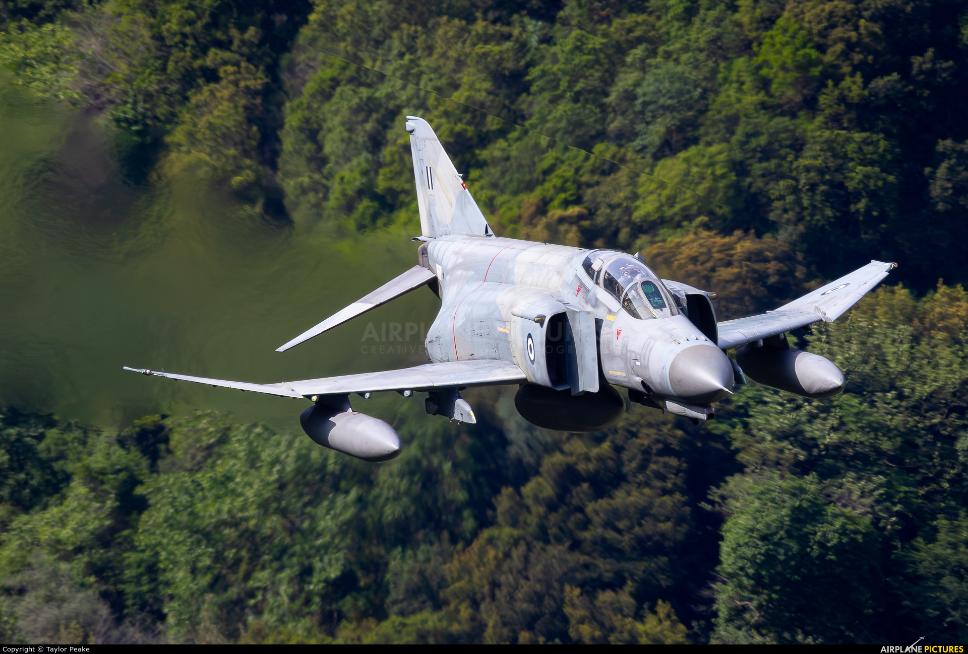 Photo Of Greece Air Force McDonnell Douglas F 4E Phantom II By Taylor Peake (Off Airport, Greece)