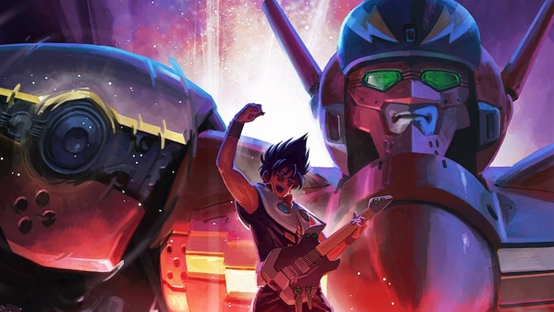 Macross 7 Anime Reveals Explosive New Visual for 30th Anniversary Concert