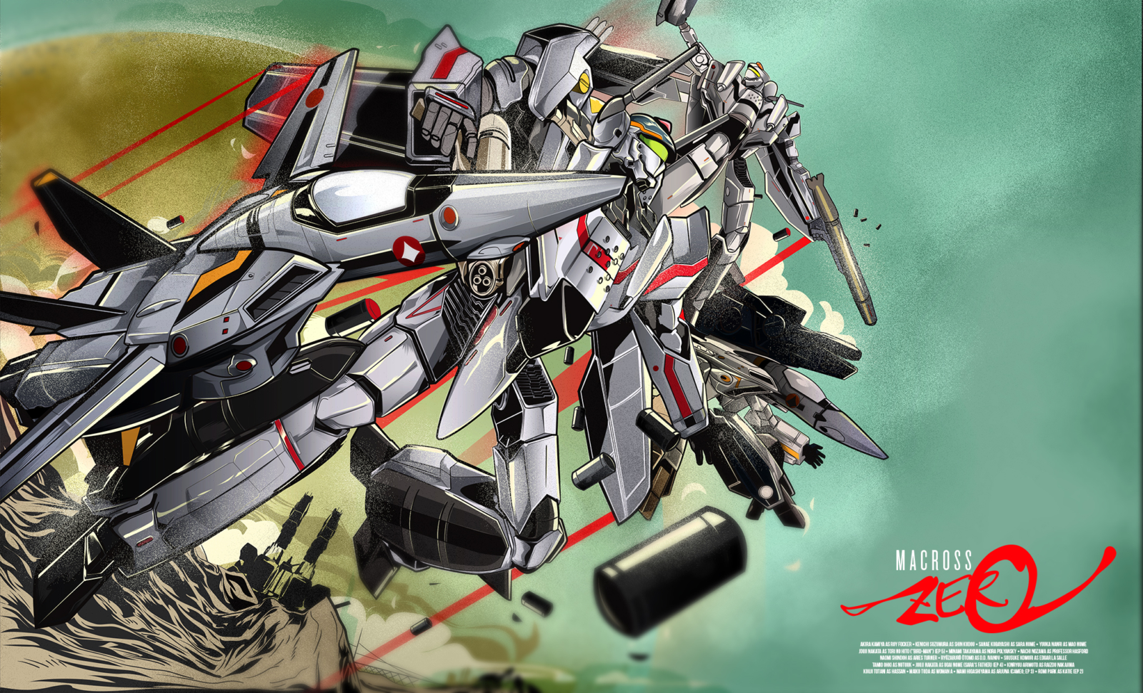 Macross Zero. Poster By Chk Dsk