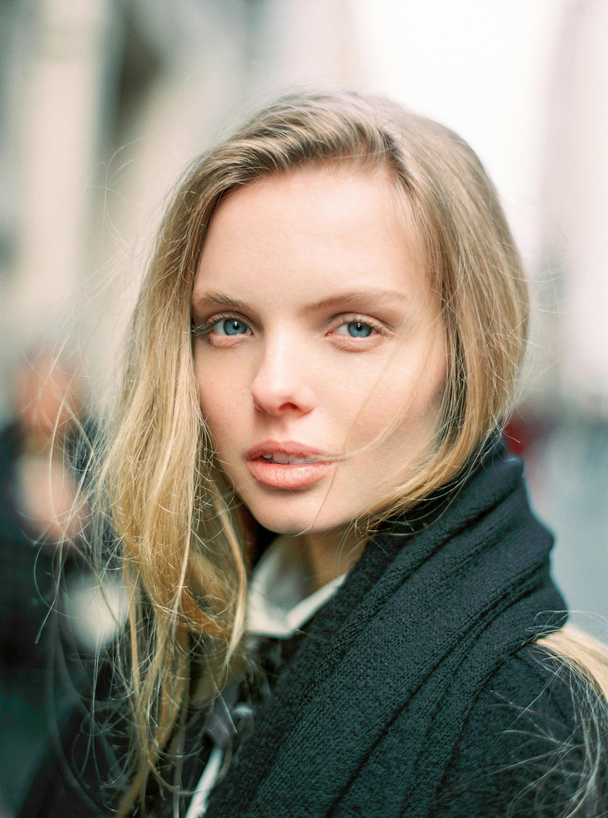Blue Eyed Blonde Woman · Free