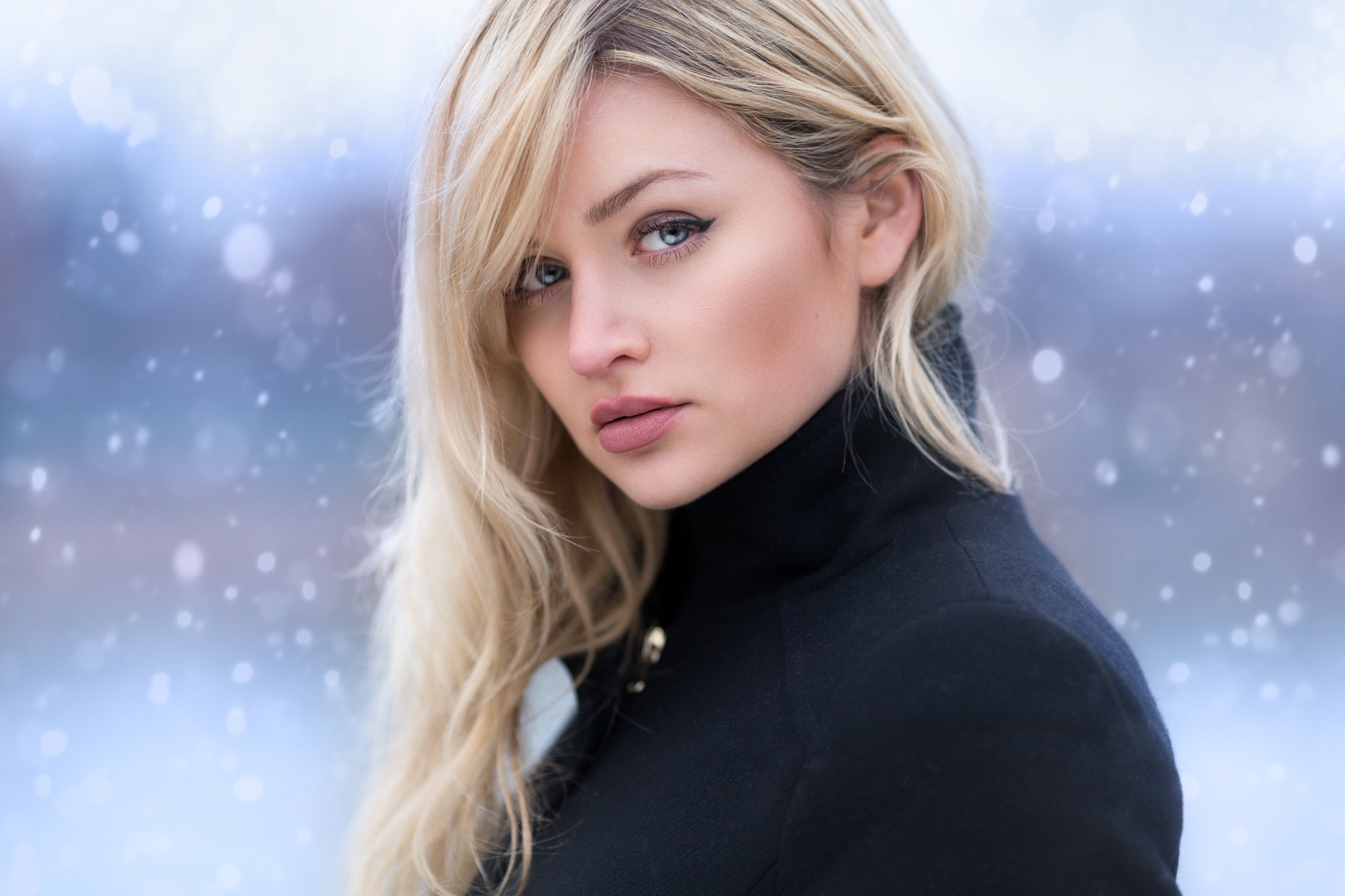 Blonde Blue Eyes Girl Wallpaper, HD Girls Wallpaper, 4k Wallpaper, Image, Background, Photos and Picture