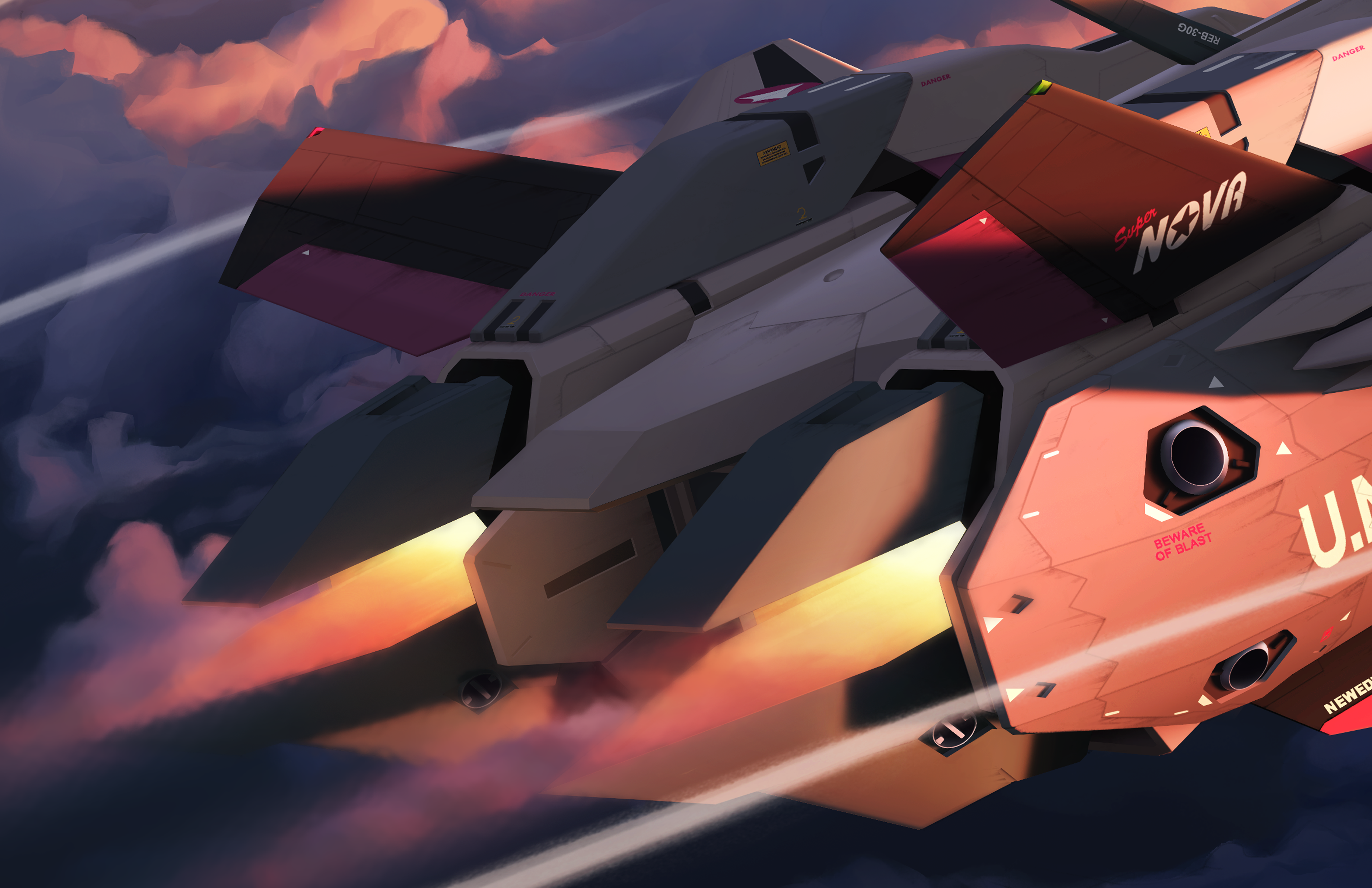 Hello ya'll just wanted to share my fan art of Macross Plus I did for the 30th anniversary (even though I am quite late)