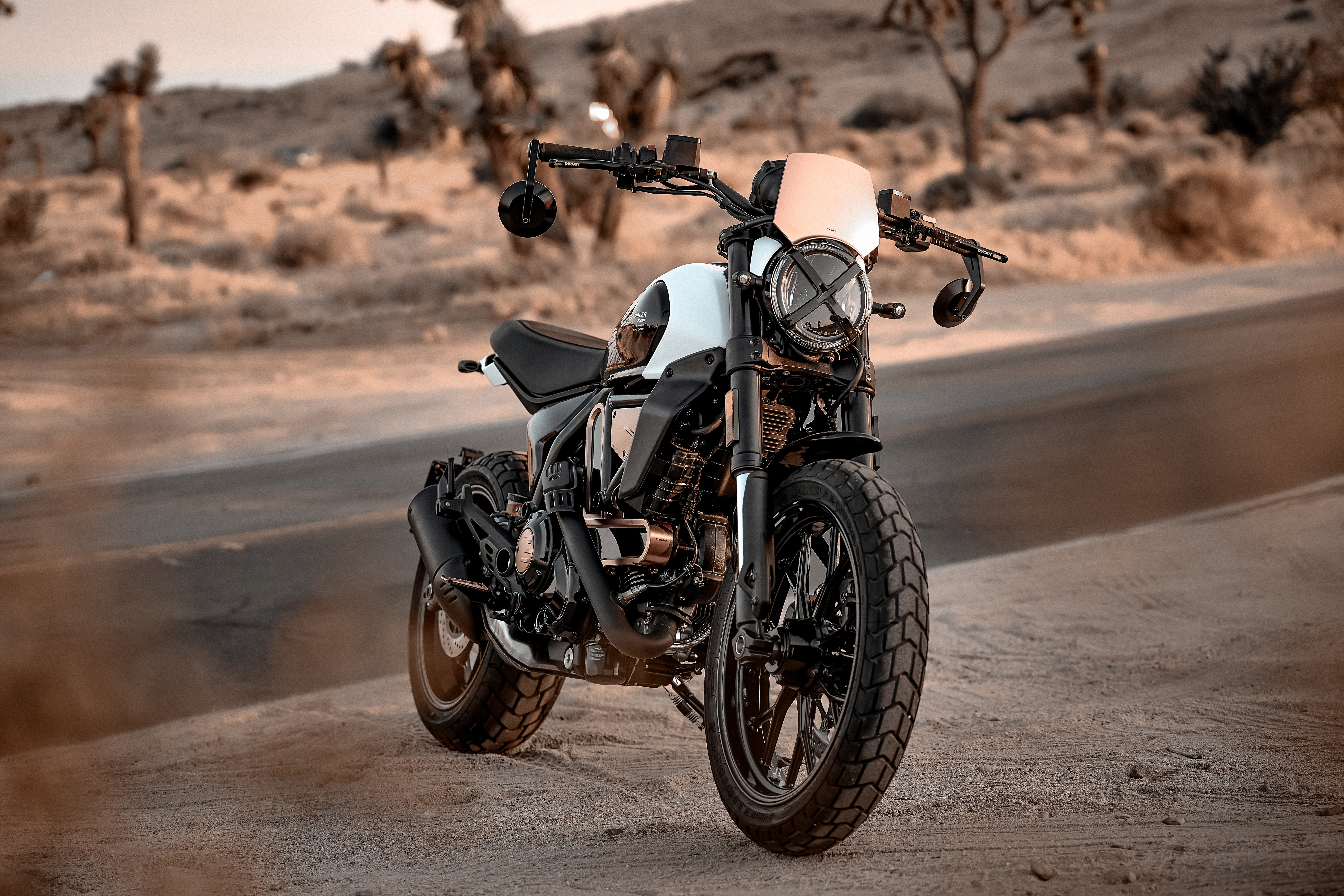 Wallpaper Bikes, 2025, Anniversary Edition, Ducati Scrambler for mobile and desktop, section мотоциклы, resolution 7680x5120