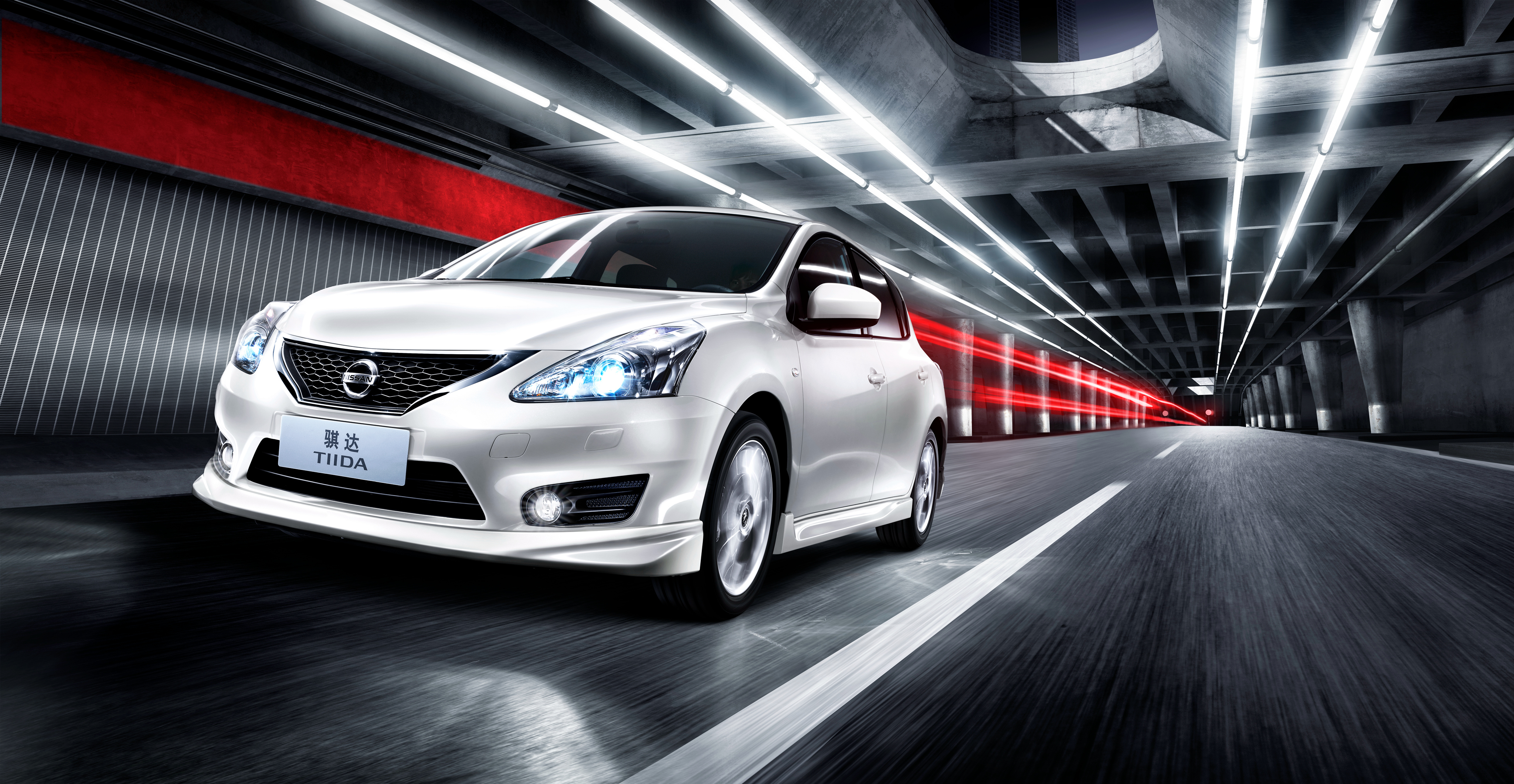 Wallpaper Nissan, Nissan, Tiida, Tiida for mobile and desktop, section nissan, resolution 4096x2122