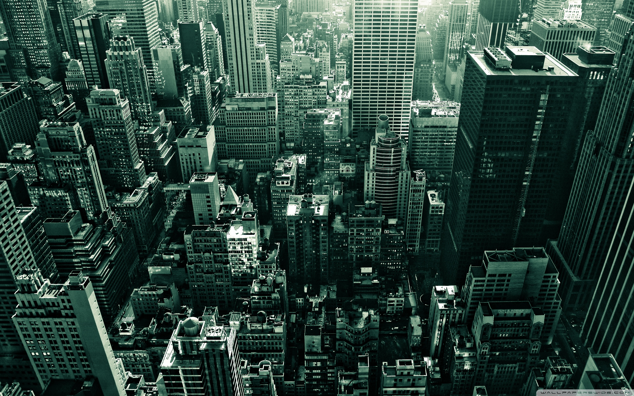 City From Above 4K UHD Wallpaper for UltraHD Desktop and TV, Dual Monitor, Smartphone and Tablet Devices