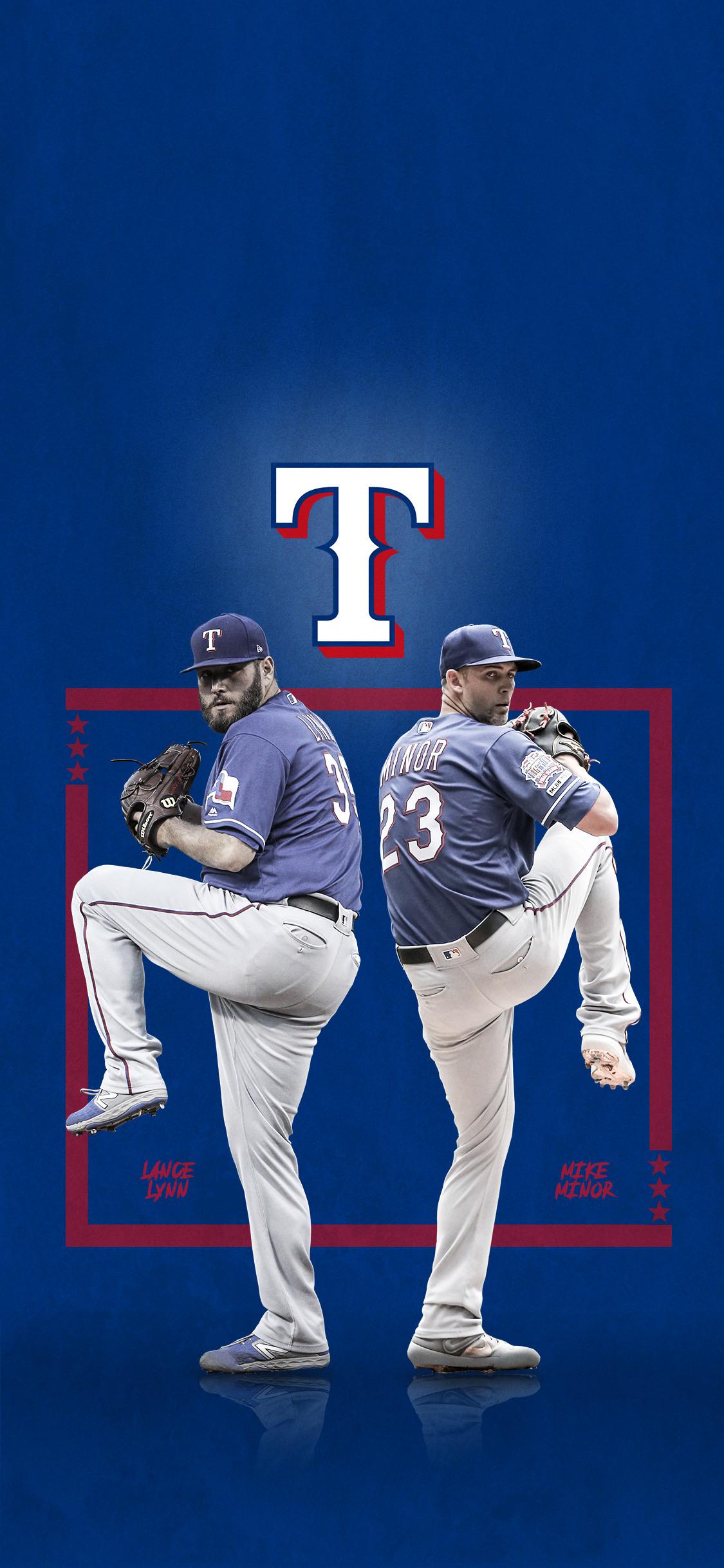 I made this wallpaper in honor of Lance Lynn and Mike Minor finishing in the of the Cy Young