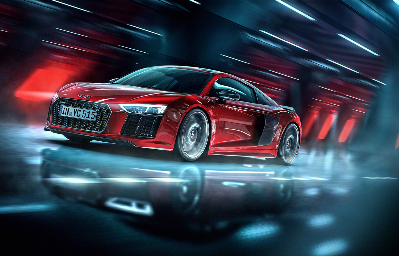 Audi R8 Red Car Wallpaper, 1400x900 Resolution HD 4k Wallpaper Image, Background, Photos and Picture