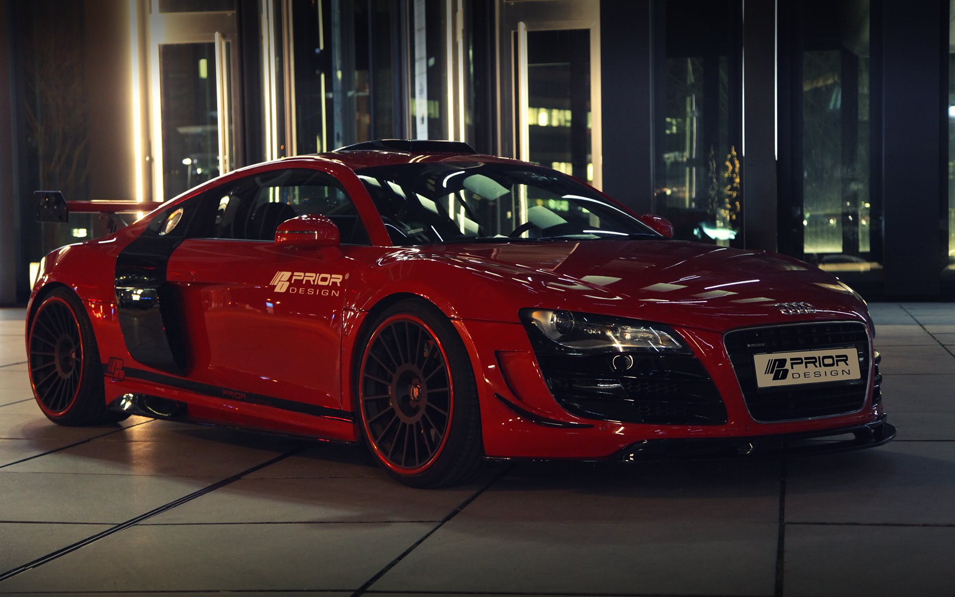 Beautiful red audi r8 for your phone