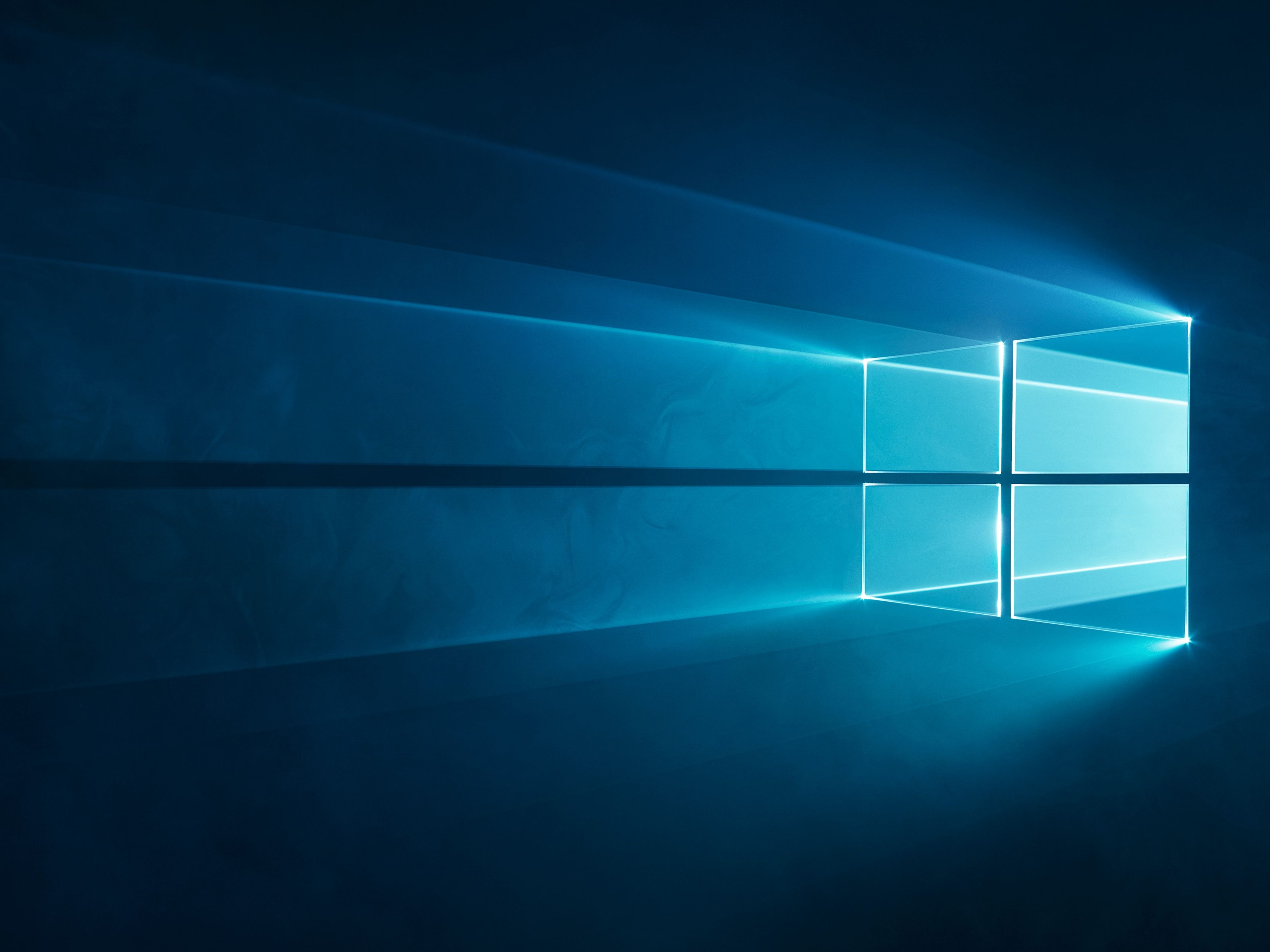 I was shocked to find out the Windows 10 desktop background wasn't computer generated, but a picture of lasers being shot through an actual window