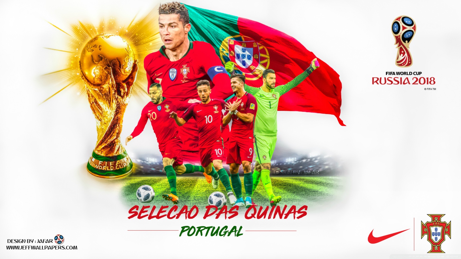 PORTUGAL WORLD CUP 2018 4K UHD Wallpaper for UltraHD Desktop and TV, Smartphone and Tablet Devices
