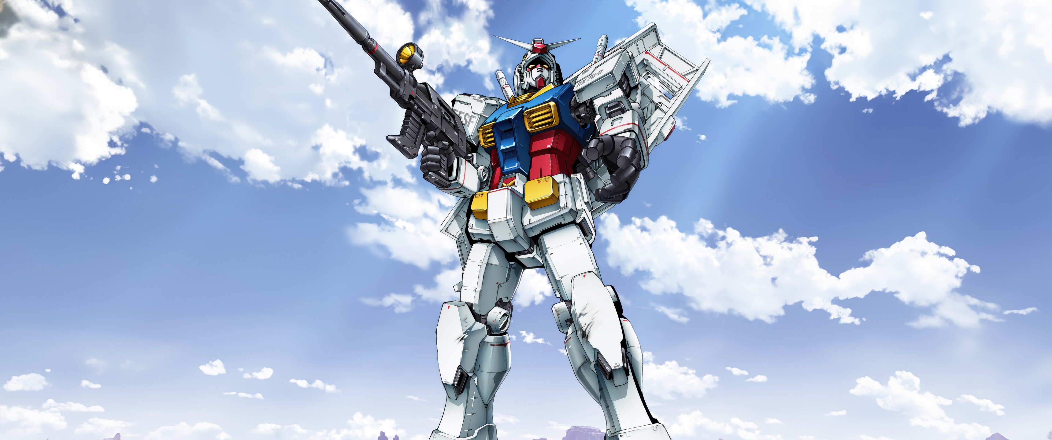 RX 78 2 Gundam Wallpaper 4K, Mobile Suit Gundam, 5K, Robot