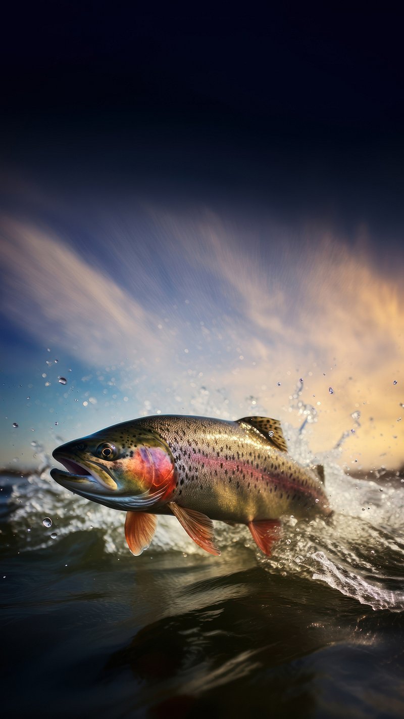 Rainbow Trout Image Wallpaper
