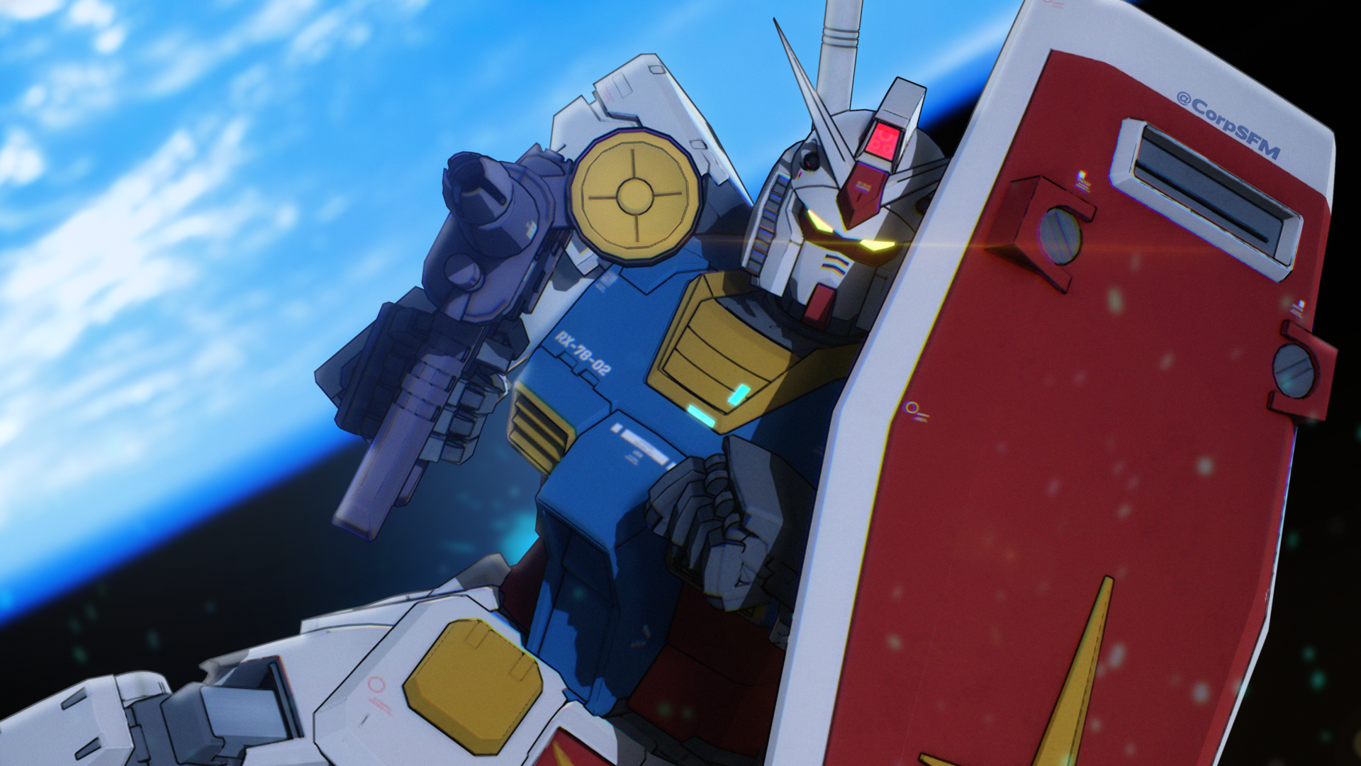 Download Anime Mobile Suit Gundam HD Wallpaper