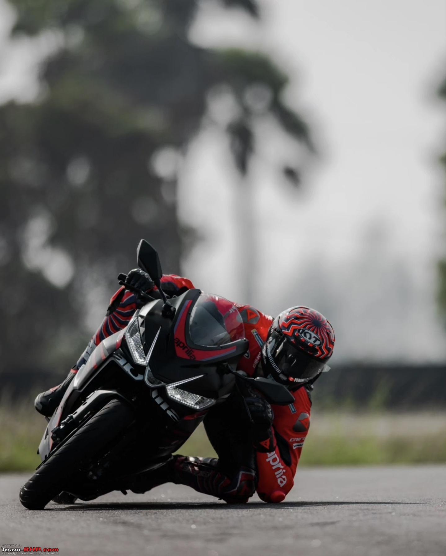 Aprilia RS 457 Track Review