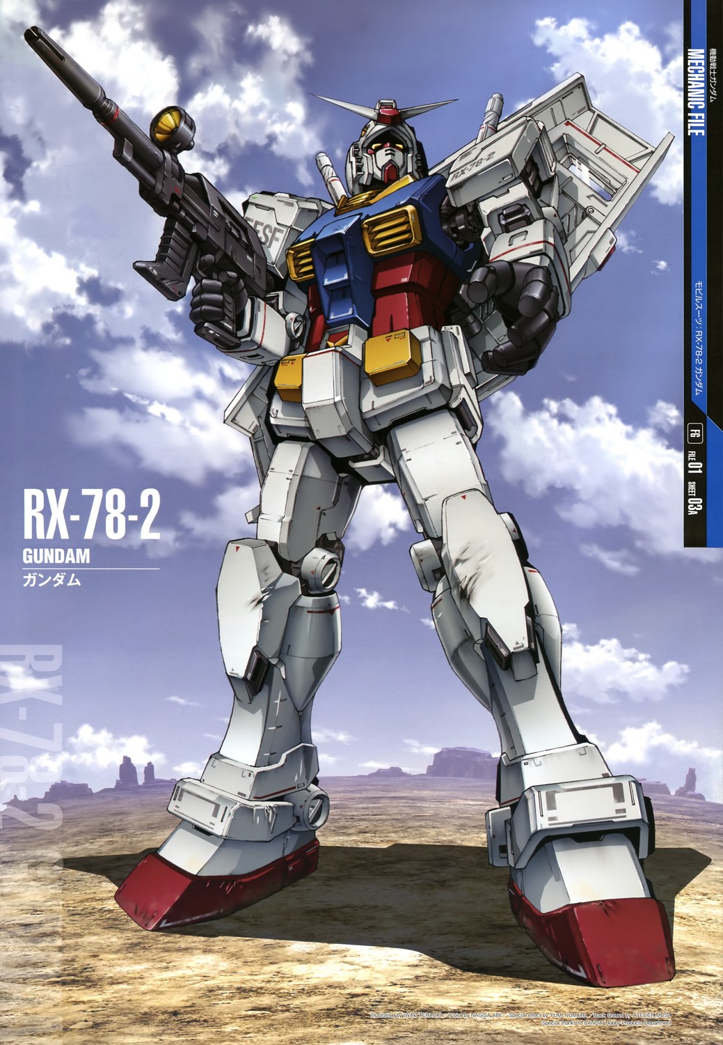 GUNDAM GUY: Mobile Suit Gundam Mechanic File Size Image [Part 1]