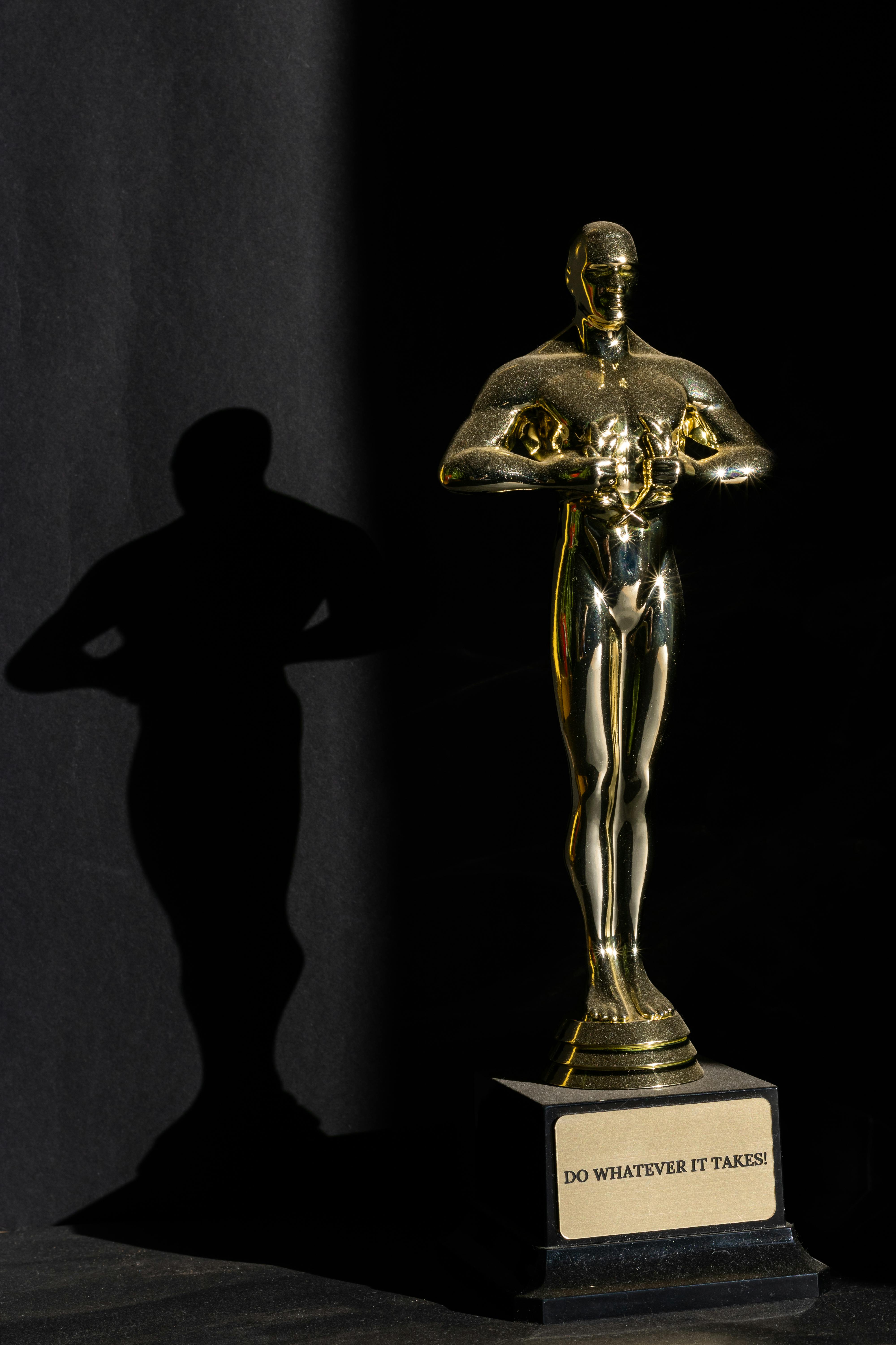 Academy Award scene with clapper board · Free