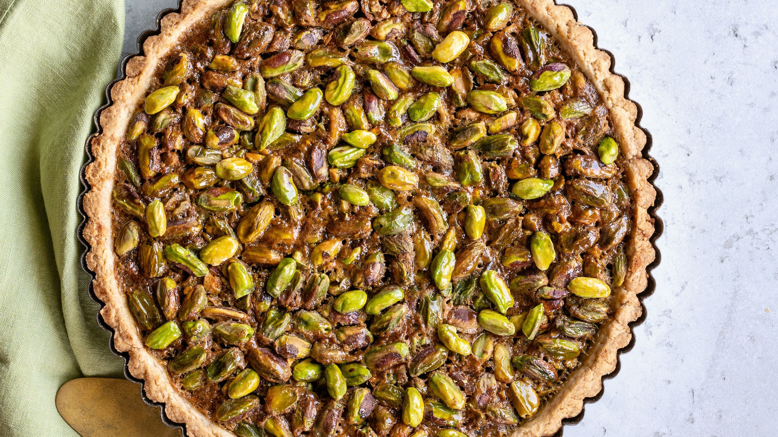 This Pistachio Tart Is a Nut Above Pecan Pie