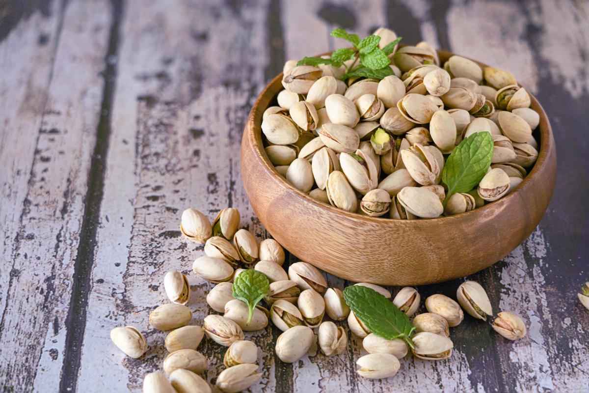Pistachios may improve your diet when eaten as a nighttime snack. Penn State College of Health and Human Development