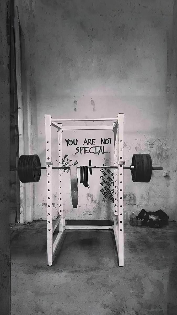 you are not special gym wallpaper