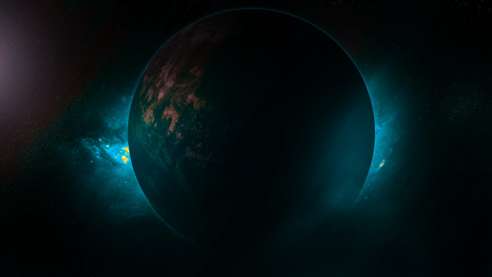 Best Black Dark Planet Wallpaper For Desktop, PC, Laptop, Computer [ 4k, HD ]