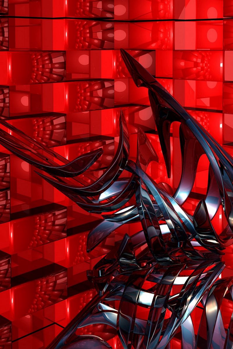 Download Wallpaper 800x1200 Abstract, 3D, Art Iphone 4s 4 For Parallax HD Background