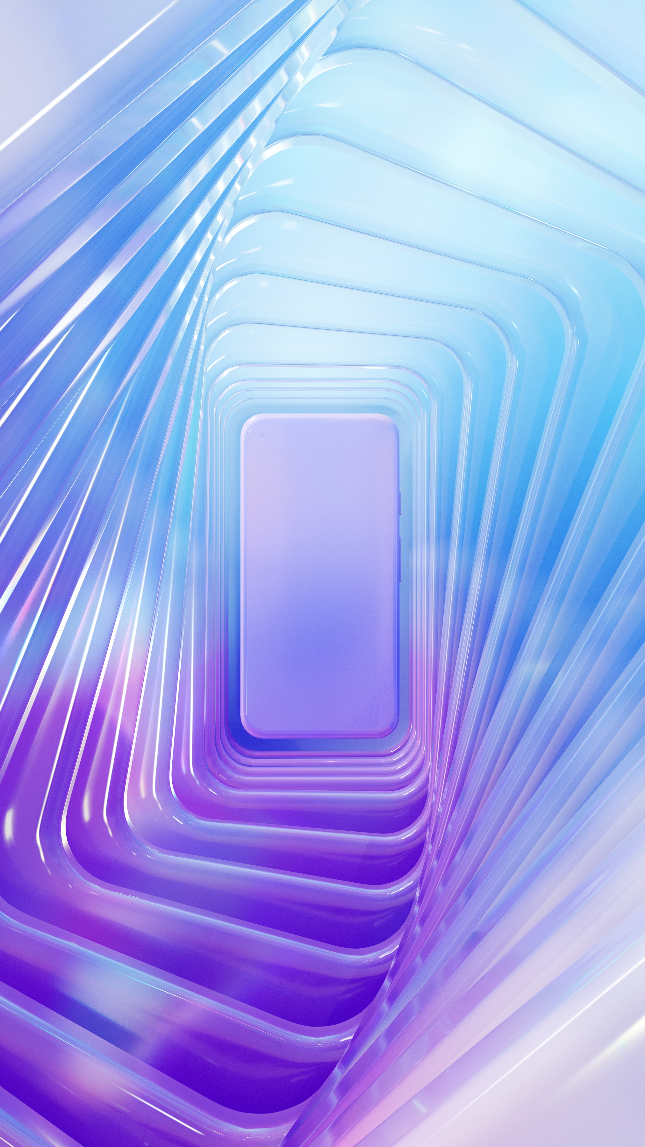 3D Wallpaper 4K, Smartphone, Purple aesthetic