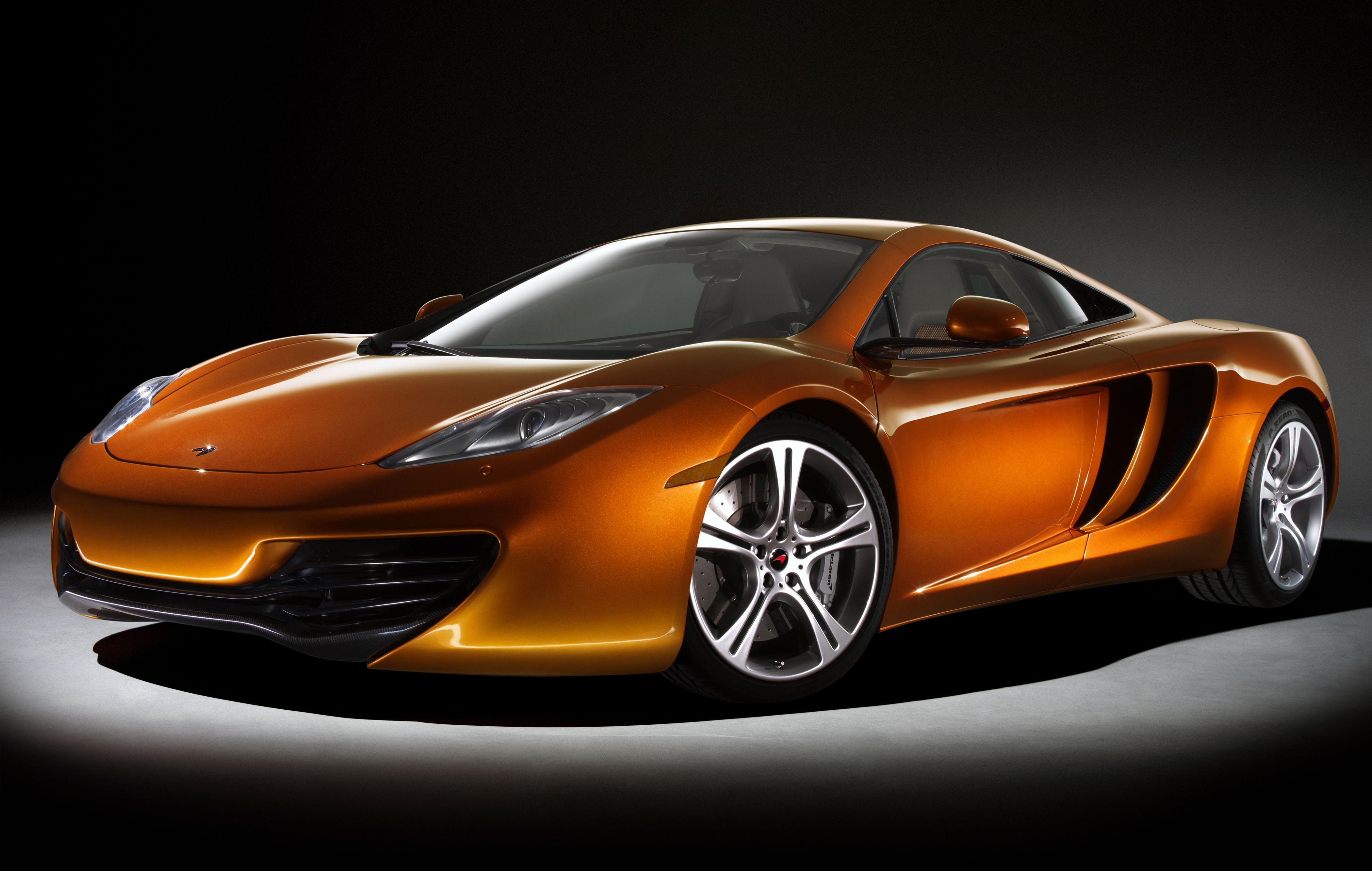 McLaren MP4 12C: Stunning Orange Supercar In 4K Ultra HD Wallpaper
