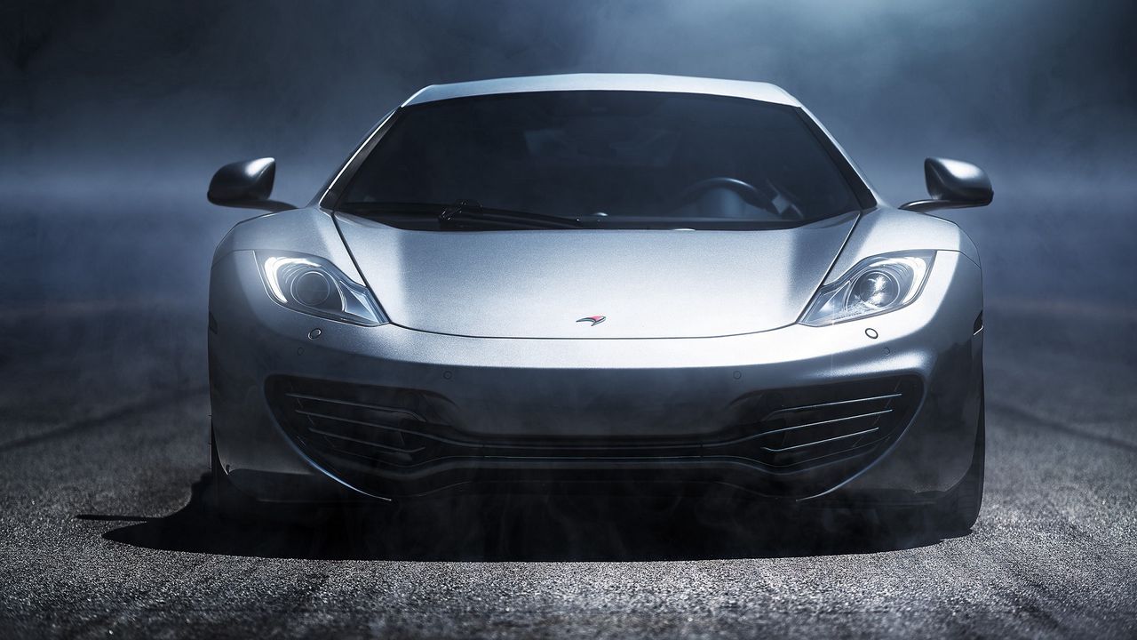 Wallpaper Mclaren, Mp4 12c, Supercar, Front View, Front Bumper Hd, Picture, Image