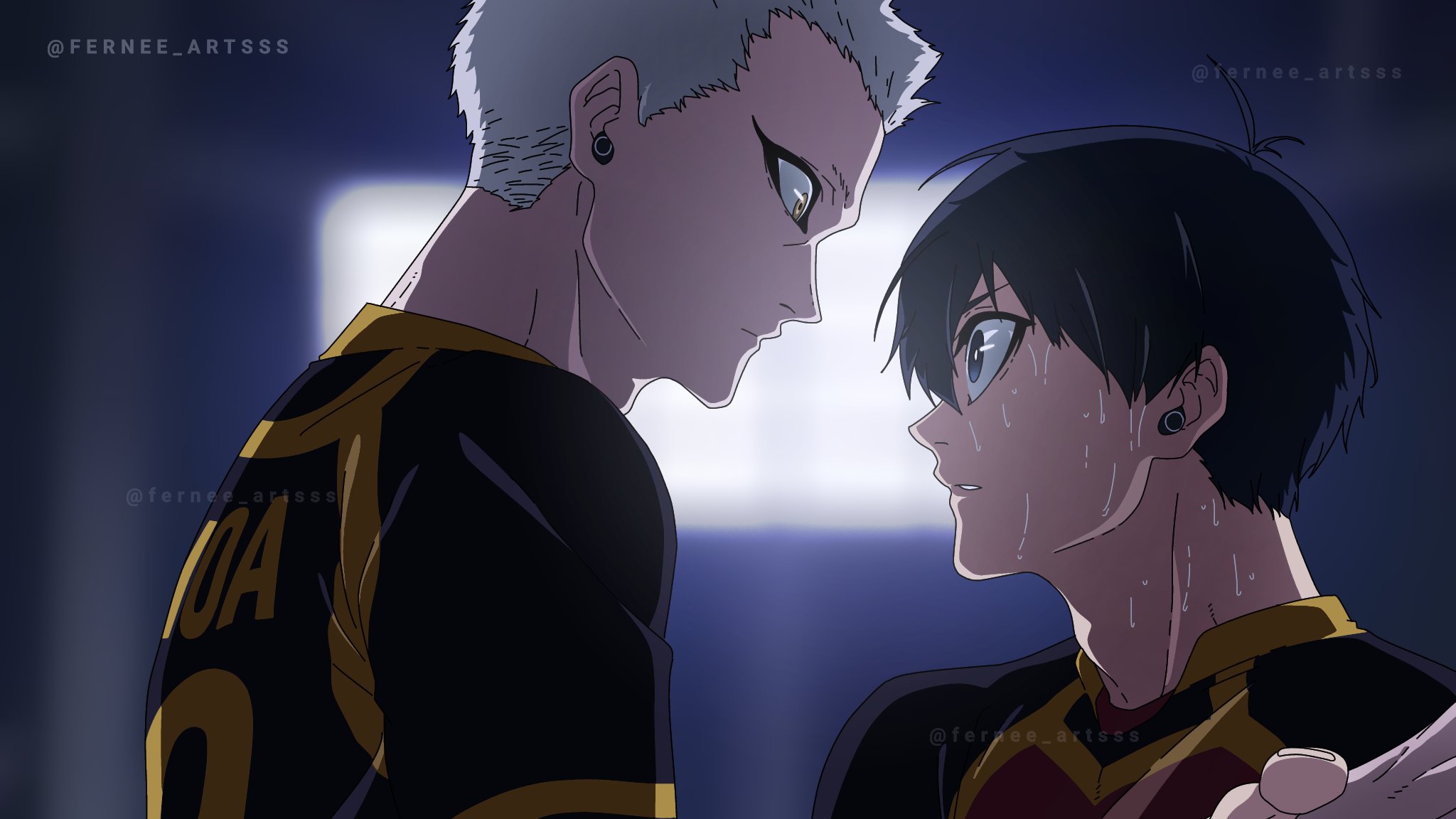 Shuu OPEN'll bring a theory that surpass you. So just keep waiting at the top, Noel Noa. Yoichi // Blue lock in anime style #