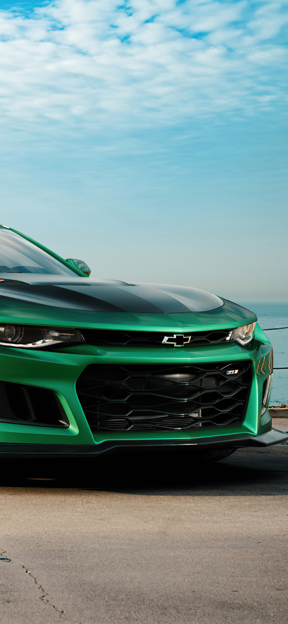 Green Camaro 4k iPhone XS, iPhone 10, iPhone X , HD 4k Wallpaper Image, Background, Photos and Picture