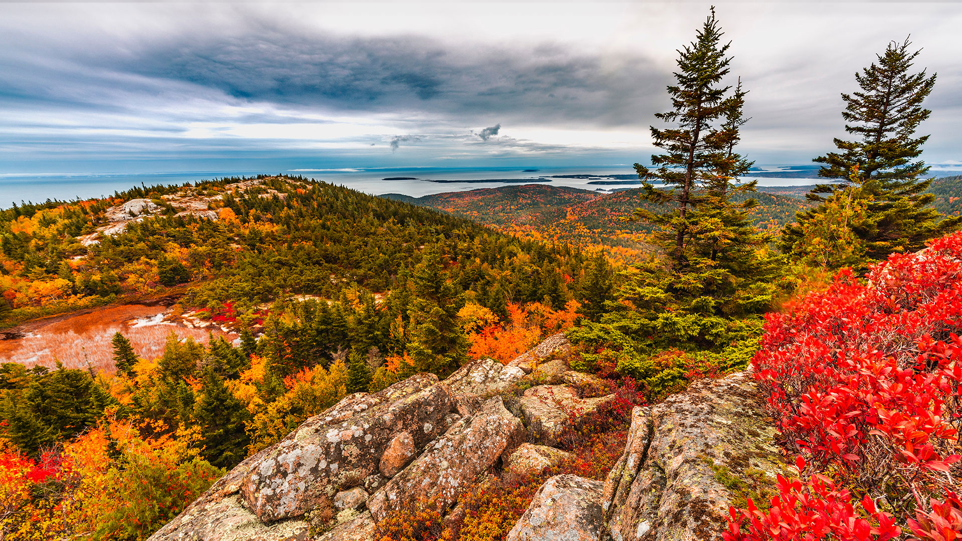 Bar Harbor in October
